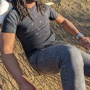 Donating Soon! Into the Unknown Men's Short Sleeve Tee Shirt Size Medium